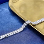 Silver Sparkling Korean Chain Bracelet for Women
