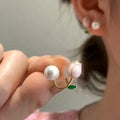 Golden Flower Earrings for Women, Lightweight & Durable