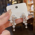 Silver Plated Pearl Earrings for Women