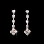 Diamond Claw Necklace & Earrings Set for Pakistani Women